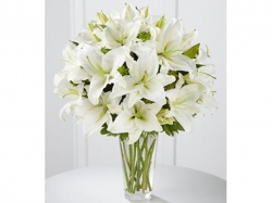White  Lilies  Bouquet