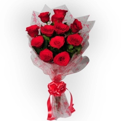  12 Red Rose Bouquet