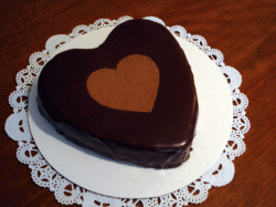 Heart Shape Chocolate Cake -2 KG