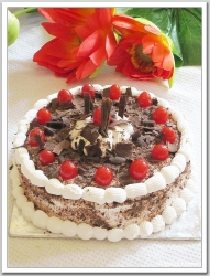 Black Forest Cake- 10 Inches-
