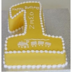Number Shape Cake  2 KG